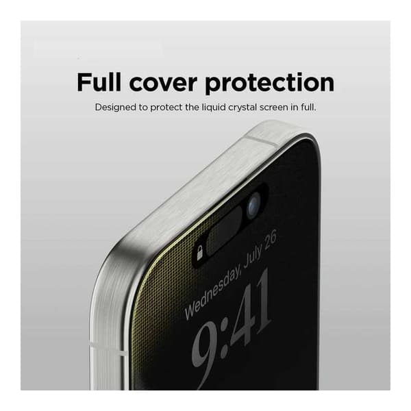 iPhone 15 Privacy Härdat glas 0.26mm 2.5D 9H