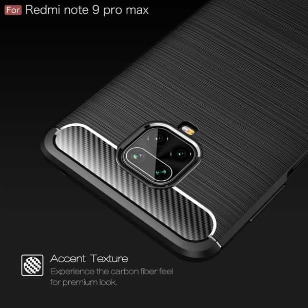 Xiaomi Redmi Note 9S / 9 Pro Iskunkestävä SlimCarbon