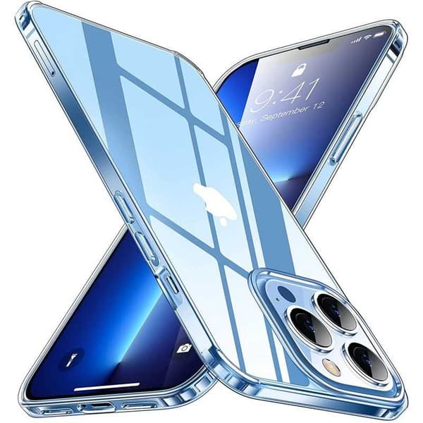 iPhone 13 Pro Max iskuja vaimentava silikonikotelo Simple