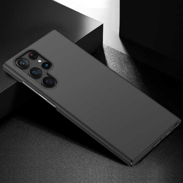 Samsung S22 Ultra Tunt Mattsvart Skal Basic V2