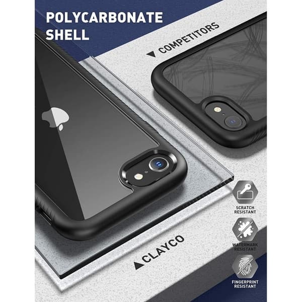 iPhone SE (2020 & 2022) Kattava Premium 3D -kuori ThreeSixty