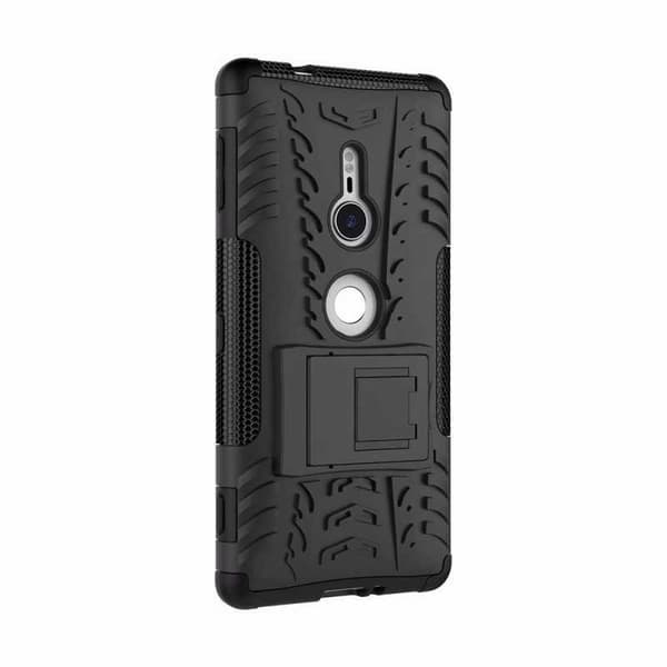 Xperia XZ3 Iskunkestävä suojus Active Supportilla