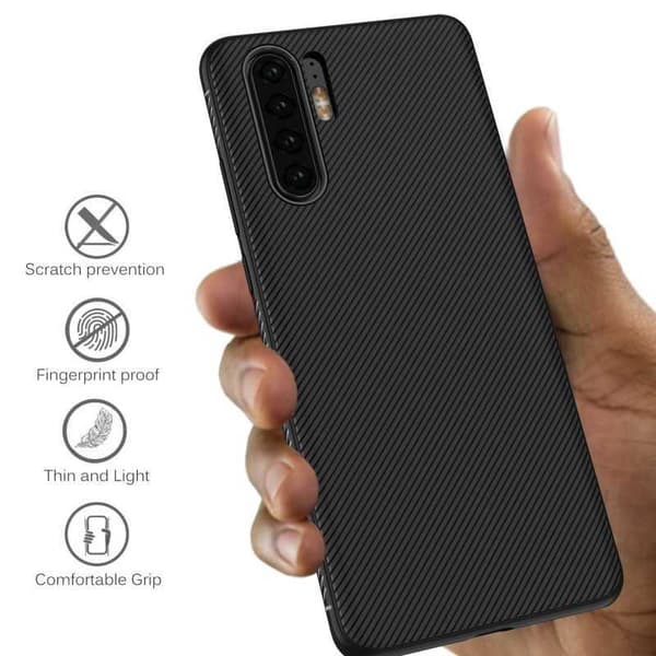 Huawei P30 Pro Iskunkestävä FullCarbon V3