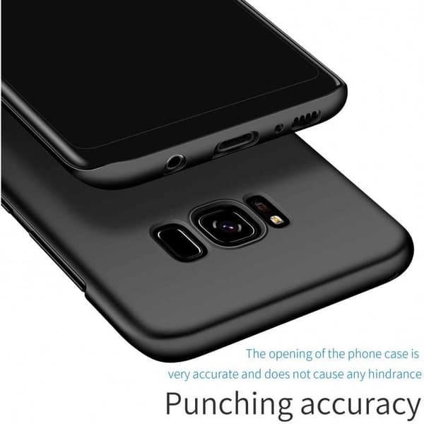 Samsung S8 Plus Tunt Mattsvart Skal Basic V2