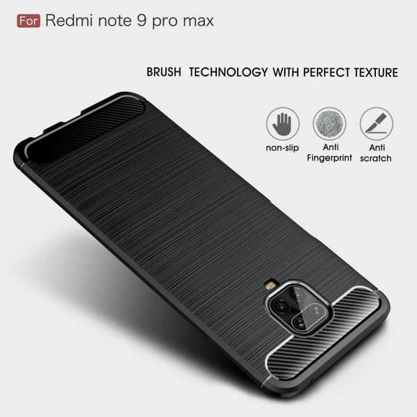 Xiaomi Redmi Note 9S / 9 Pro Iskunkestävä SlimCarbon