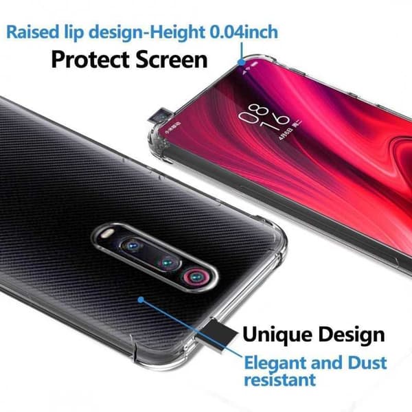 Xiaomi Mi 9T Pro Iskunvaimennus Silikoni Shell Shockr
