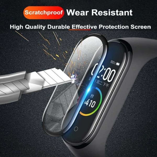 2-PACK Fitbit Versa 2 FullFrame 3D karkaistu lasi 0,2mm 9H