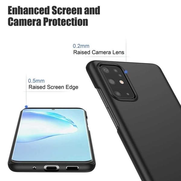 Samsung S20 FE Ultratunt Mattsvart Skal Basic V2