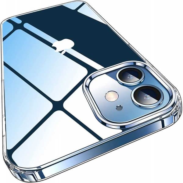 iPhone 12 iskuja vaimentava silikonikotelo Simple
