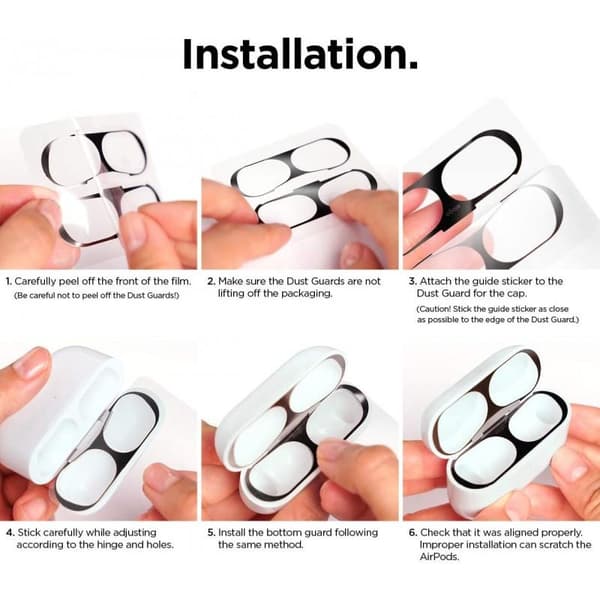 2-PACK AirPods Pro Dust Guard