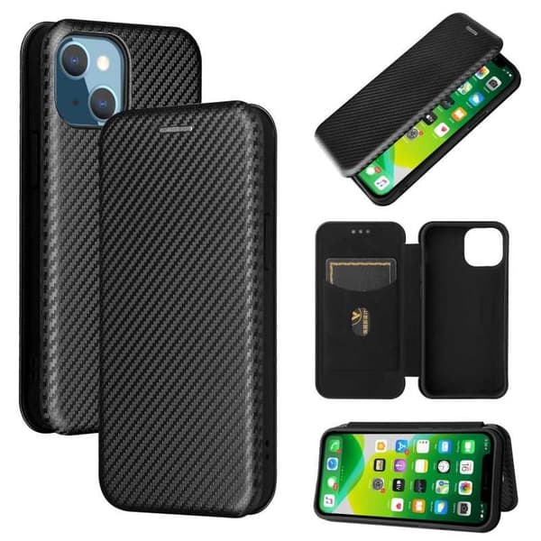 iPhone 13 Flip Case -korttipaikka CarbonDreams