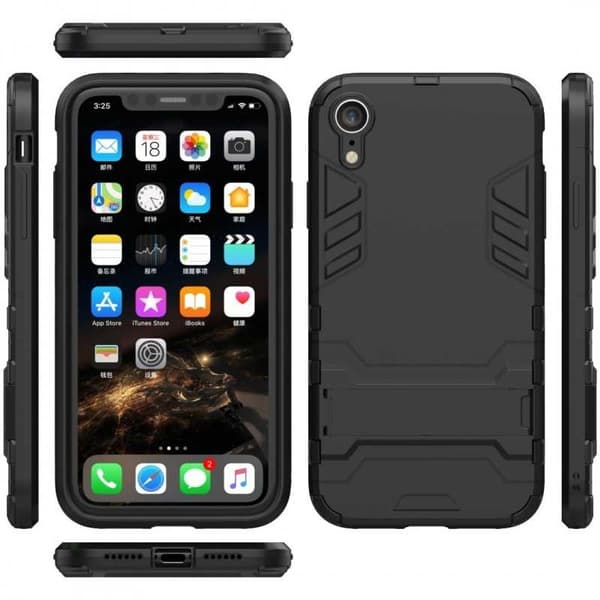 iPhone XR Stöttåligt Skal med Kickstand ThinArmor