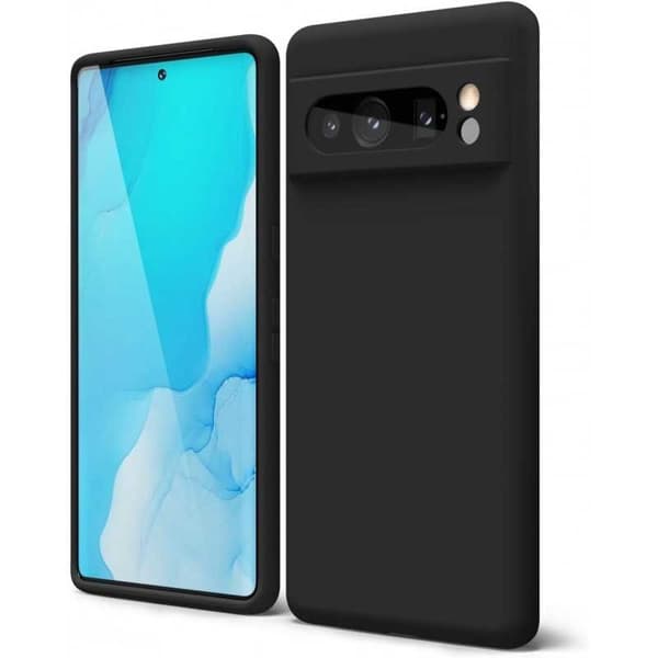 Google Pixel 8 Pro ultraohut pehmeä kuminen mattamusta kansi