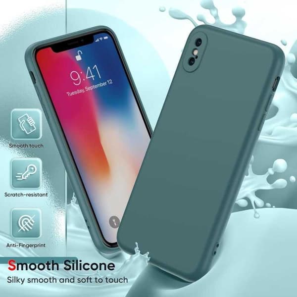 iPhone XS Max Kuminen Matt Green Shell Liquid - vihreä