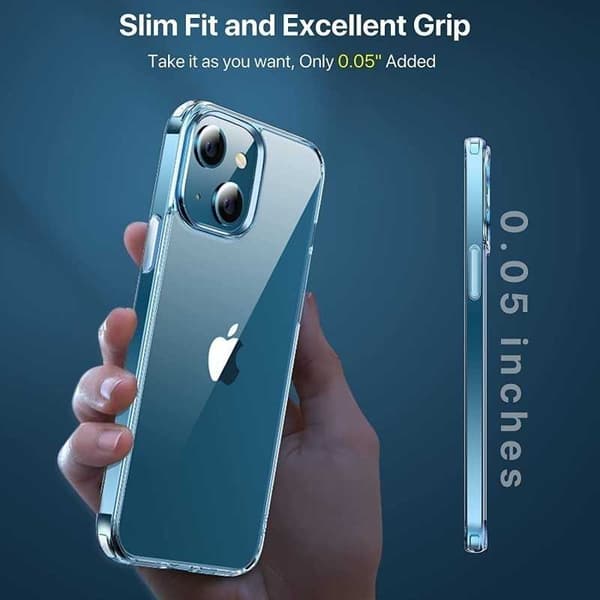 iPhone 14 iskuja vaimentava silikonikotelo Simple