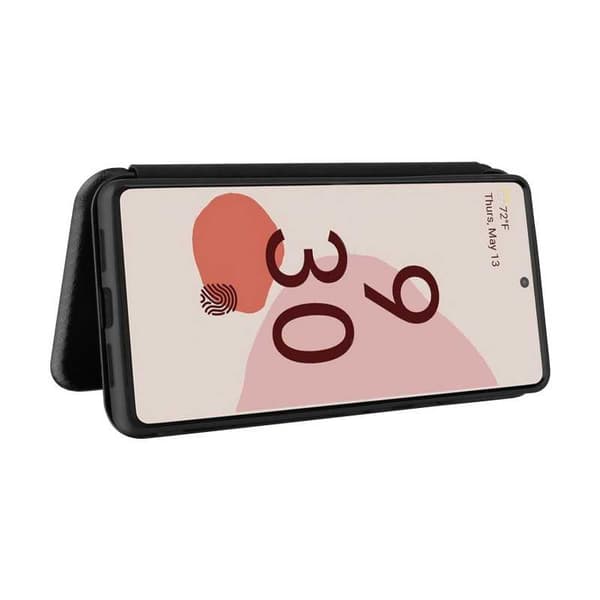 Google Pixel 6 Pro Flipfodral Kortfack CarbonDreams