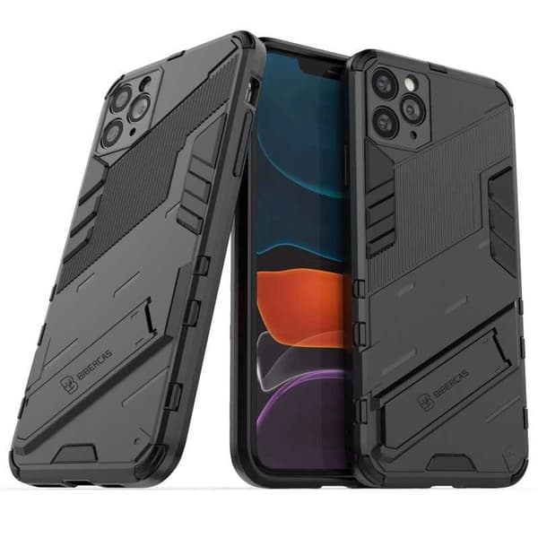 iPhone 11 Pro Max Iskunkestävä kotelo jalustalla ThinArmor V2