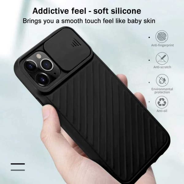 iPhone 13 Pro Max Iskunkestävä kotelo Sisäänrakennettu CamShield