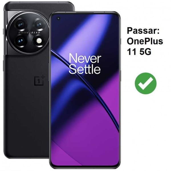 OnePlus 11 Plånboksfodral PU-Läder 4-FACK