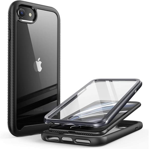 iPhone SE (2020 & 2022) Kattava Premium 3D -kuori ThreeSixty