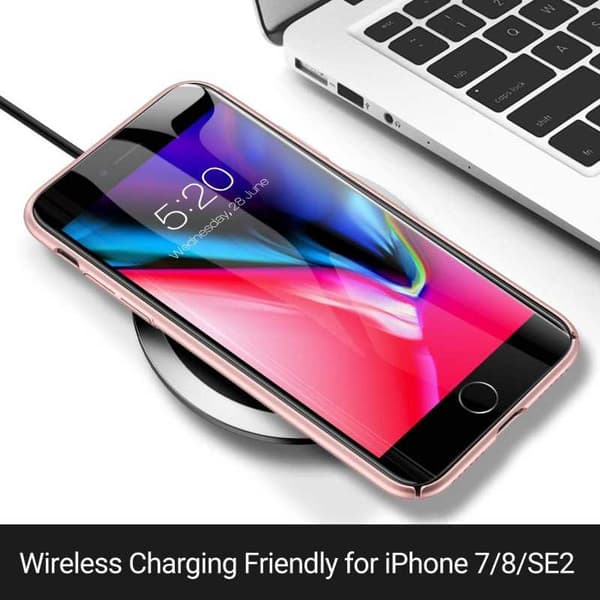 iPhone 7 / 8 / SE(2020 & 2022) Ultraohut kumipinnoitettu Cover Basic V2