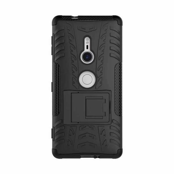 Xperia XZ3 Iskunkestävä suojus Active Supportilla