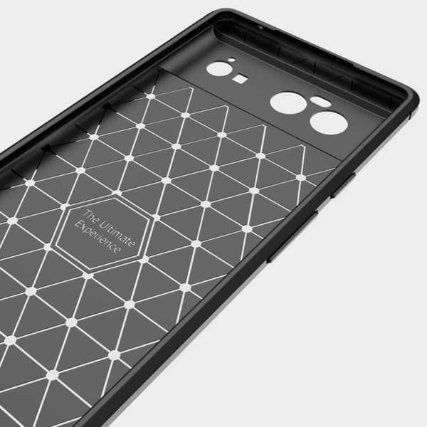 Google Pixel 6 Pro Stöttåligt Skal SlimCarbon