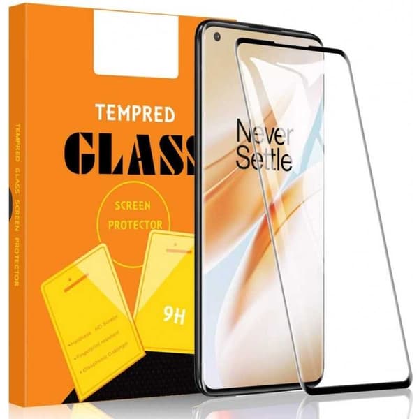 OnePlus 8 Härdat Glas 3D 0.26mm 9H Fullframe