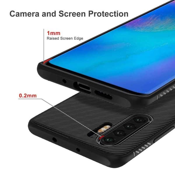 Huawei P30 Pro Iskunkestävä FullCarbon V3