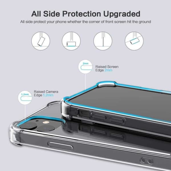 iPhone 12 Pro iskuja vaimentava silikonikotelo Shockr