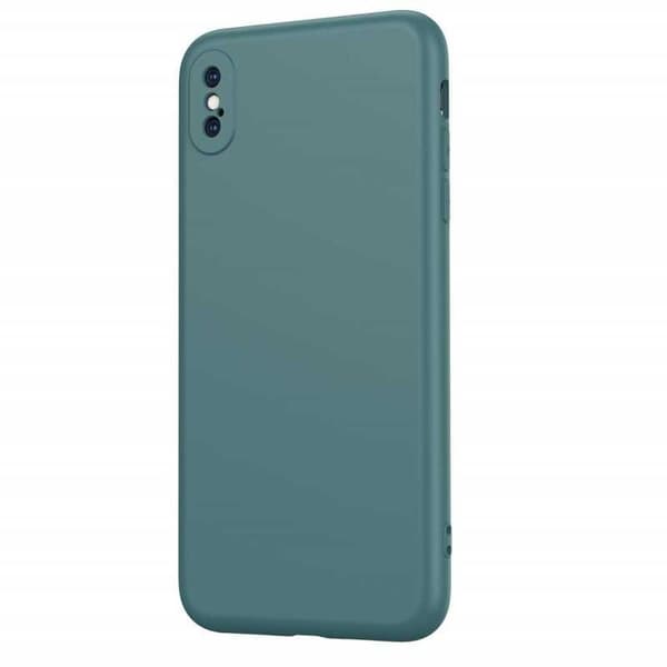 iPhone XS Max Kuminen Matt Green Shell Liquid - vihreä
