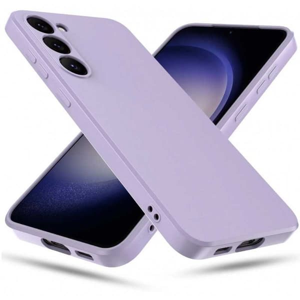 Samsung S23 FE kumoitu Matte Shell Liquid - Lila