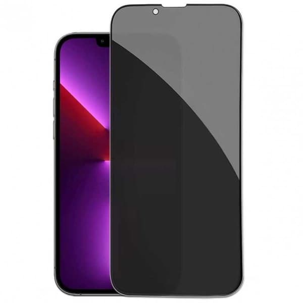 iPhone 14 Plus Privacy Härdat glas 0.26mm 3D 9H