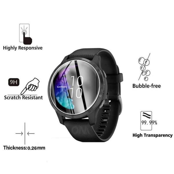 2-PACK Garmin Venu Härdat Glas 0.2mm 9H 2.5D