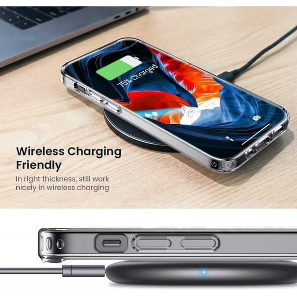 iPhone 13 Pro Max iskuja vaimentava silikonikotelo Simple