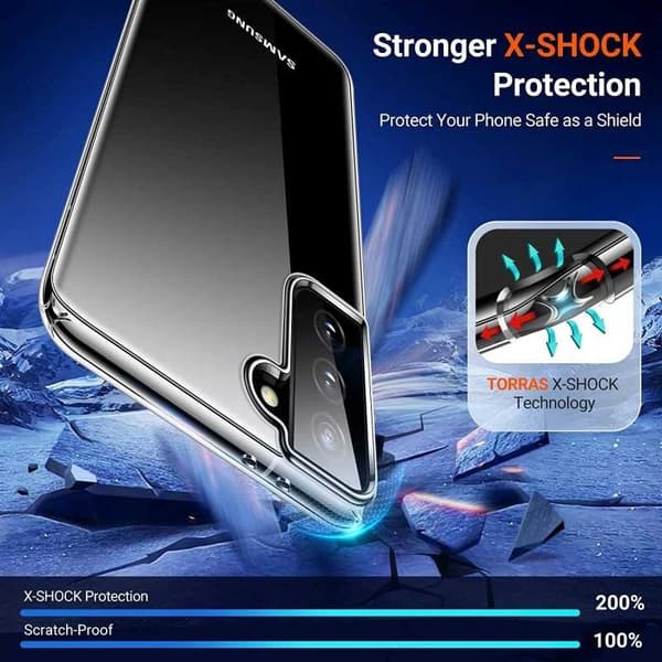 Samsung S22 Iskunvaimennin Silicone Case Simple