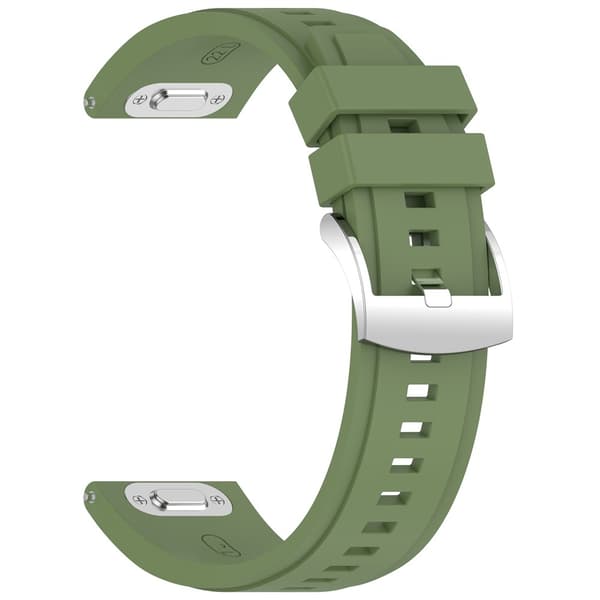 Klockarmband 22 mm Quick Release Silikon Grön