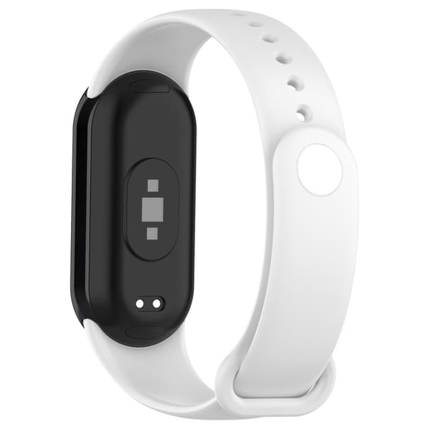 Xiaomi Smart Band 10/9/8 Armband Solid Silikon Vit