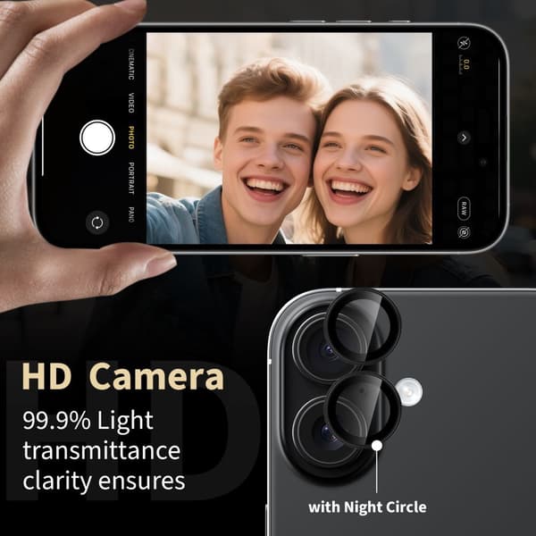 Tech-Protect Redmi Note 15 Pro/15 Pro Plus Linsskydd CamRing Fit+