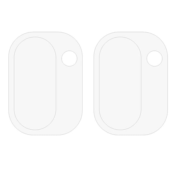 OnePlus 15R 2-PACK Linsskydd Härdat Glas Transparent