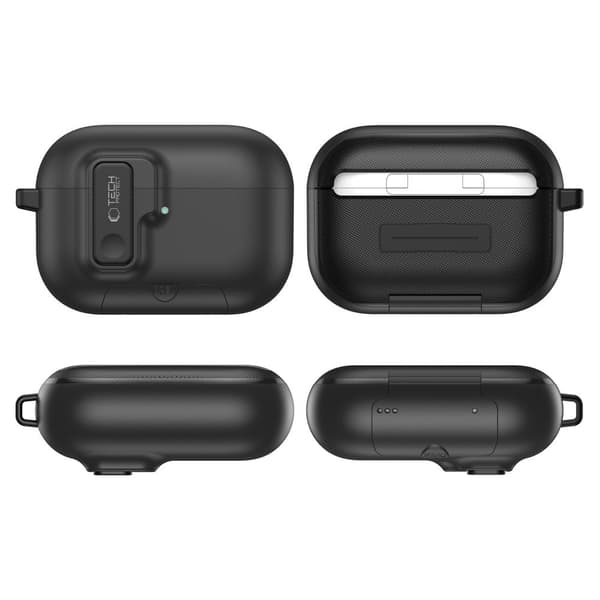 Tech-Protect AirPods Pro 3 Skal Slim Hook Svart