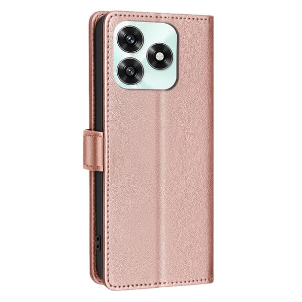 BINFEN Honor X5c Plus Fodral RFID Läder Roséguld