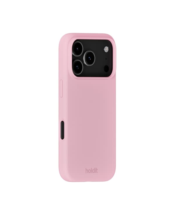 holdit iPhone 17 Pro Max Mobilskal Silikon Rosa
