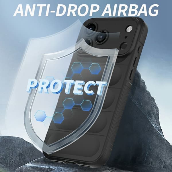 iPhone 17 Pro Max Skal Magic Shield Mörk Blå