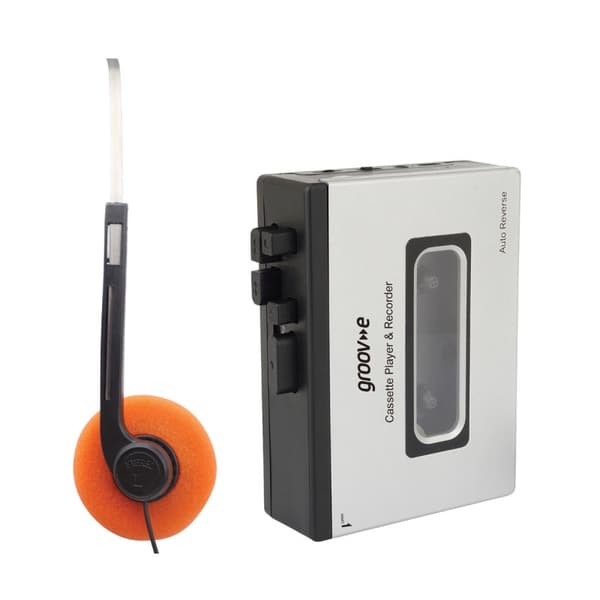 Groov-e Kassettspelare Walkman PS530SR Bluetooth Vit