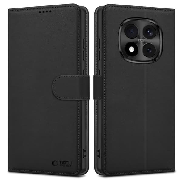 Tech-Protect Xiaomi Redmi Note 15 Pro Plus Fodral Läder Svart