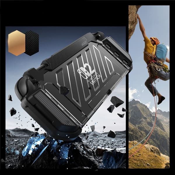 Supcase Nintendo Switch 2 Skal Unicorn Beetle Pro Svart