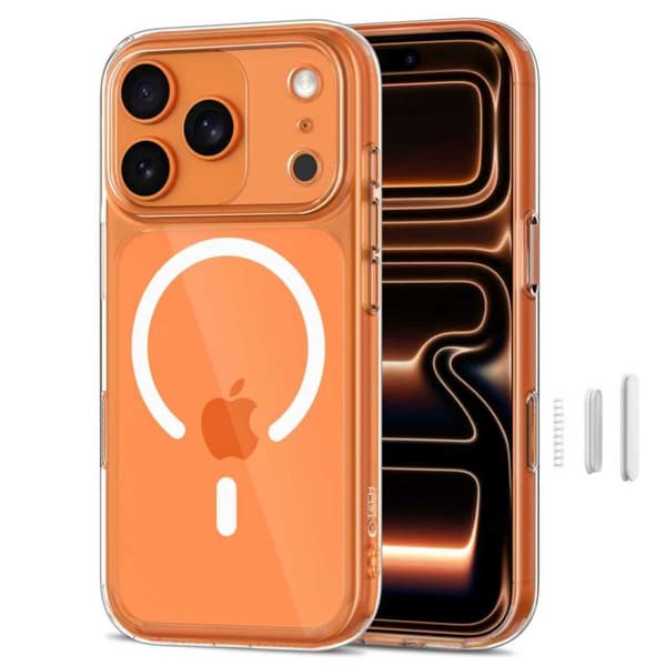Tech-Protect iPhone 17 Pro Max Skal MagSafe MagPeak Transparent