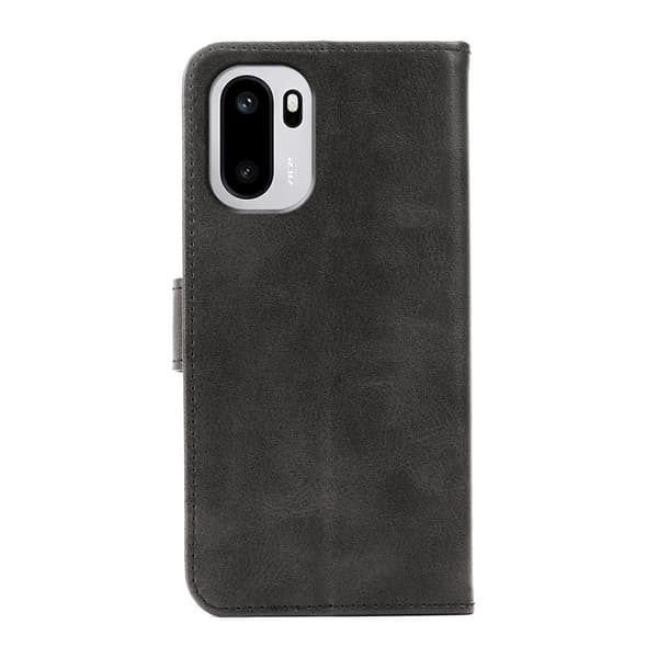 OnePlus 15R Plånboksfodral Läder Svart