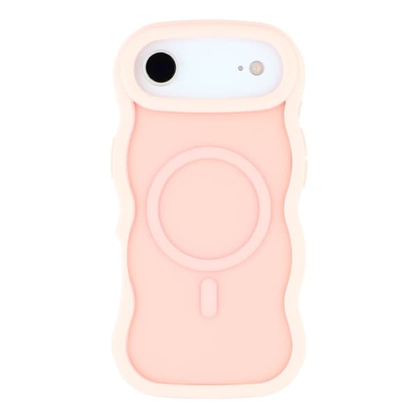 iPhone Air Skal MagSafe Wavy Matt Ljus Rosa